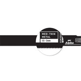 Alpha - Slicer - Metal - Recip Blade, 18 Tpi, 230mm - 25 Pack | RDSM23018-25